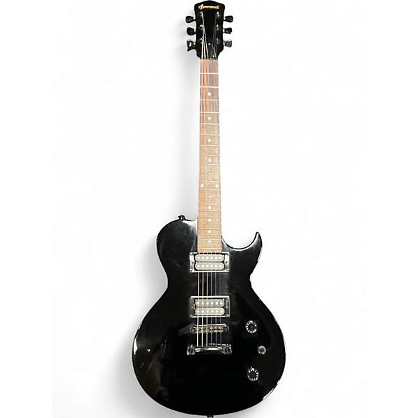 Used Brownsville Single Cut black Solid Body Electric Guitar