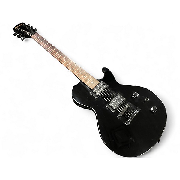 Used Brownsville Single Cut black Solid Body Electric Guitar