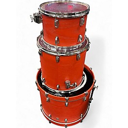 Used Ludwig 3 Piece Keystone Red Oak Drum Kit
