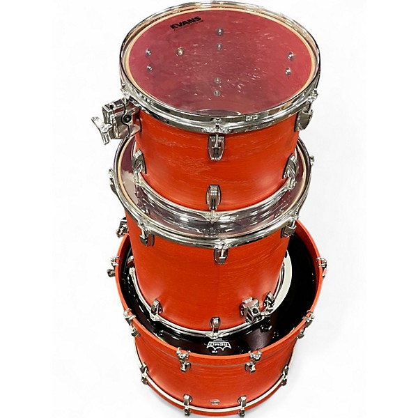 Used Ludwig 3 Piece Keystone Red Oak Drum Kit