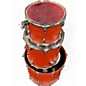 Used Ludwig 3 Piece Keystone Red Oak Drum Kit