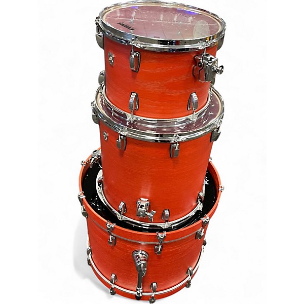 Used Ludwig 3 Piece Keystone Red Oak Drum Kit