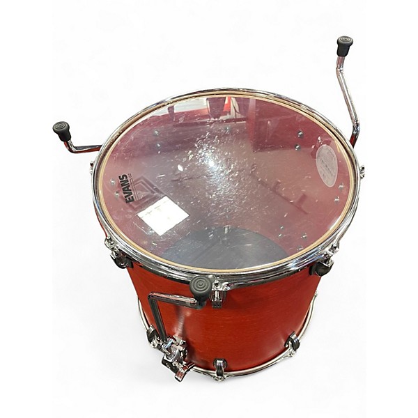 Used Ludwig 3 Piece Keystone Red Oak Drum Kit