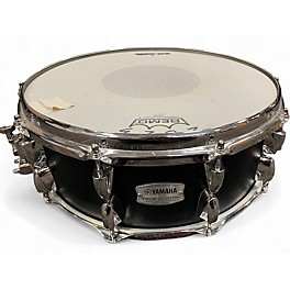 Used Yamaha 14X5 Tour Custom Snare Drum Black Drum