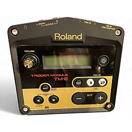 Used Roland TM-2 Trigger Module Electric Drum Module