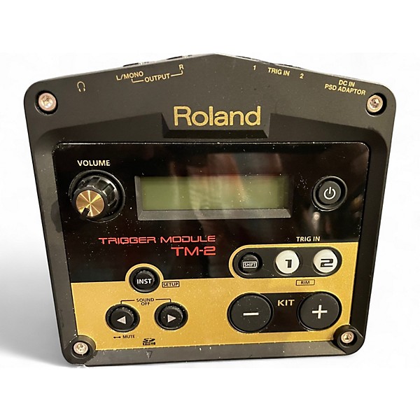 Used Roland TM-2 Trigger Module Electric Drum Module
