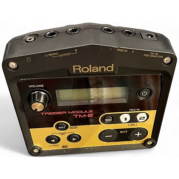 Used Roland TM-2 Trigger Module Electric Drum Module