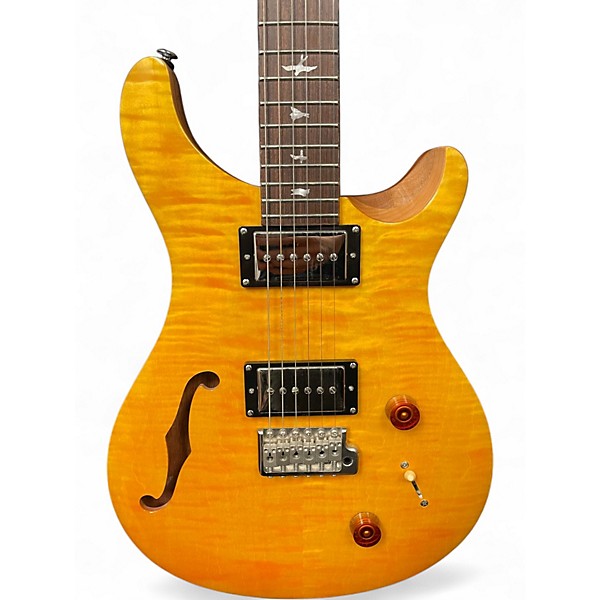 PRS SE CUSTOM22 Semi-hollow サンタナイエロー　ギター PRS SE Custom 22 Semi-hollow Electric Guitar - Santana