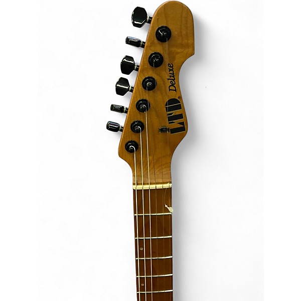 Used 2023 ESP LTD TE-1000 Black Solid Body Electric Guitar