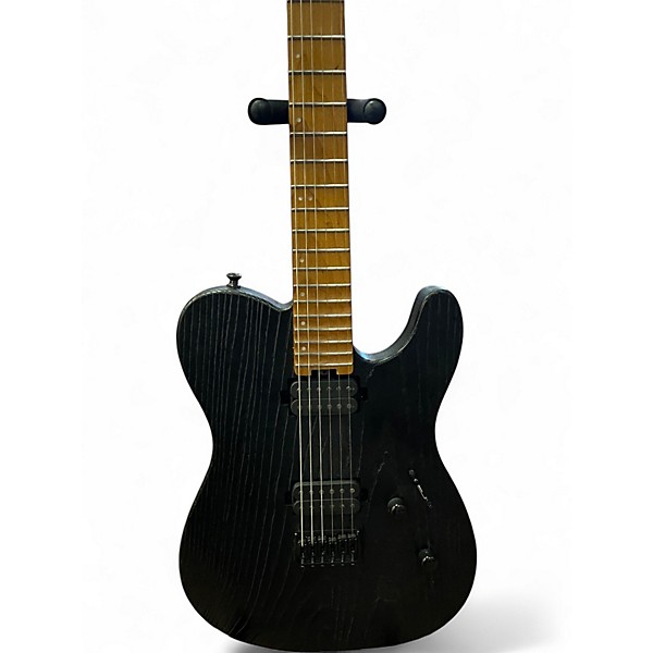 Used 2023 ESP LTD TE-1000 Black Solid Body Electric Guitar