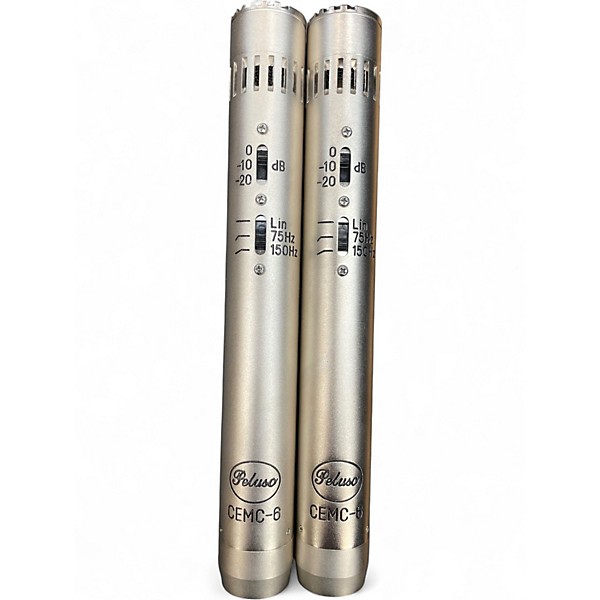 Used Peluso CEMC-6 Stereo Pair Condenser Microphone