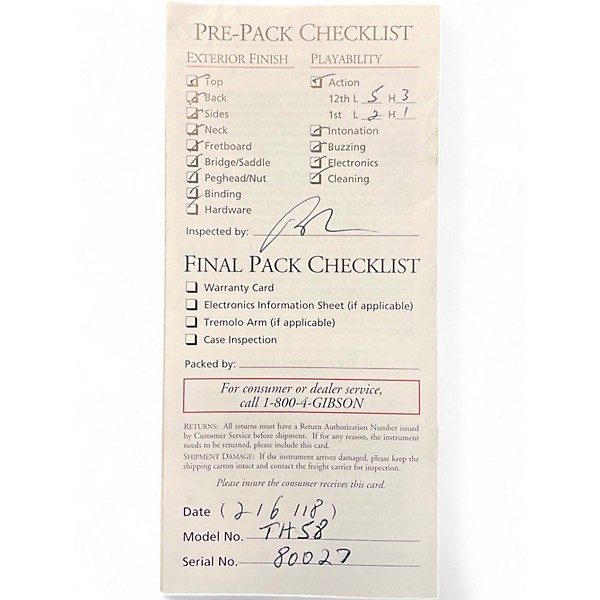 Used 2018 Gibson Tom Murphy Painted Les Paul Standard R8 - Wildwood Spec Figured Maple  Solid Body Electric Guitar