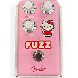 Used Fender Hello Kitty Fuzz Effect Pedal