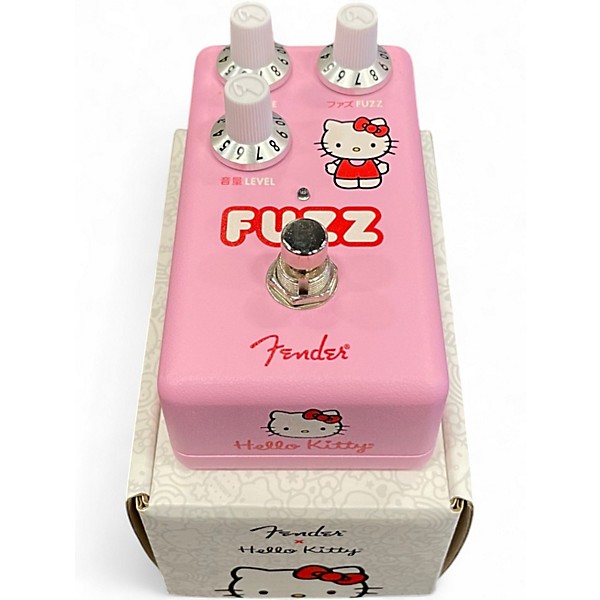 Used Fender Hello Kitty Fuzz Effect Pedal
