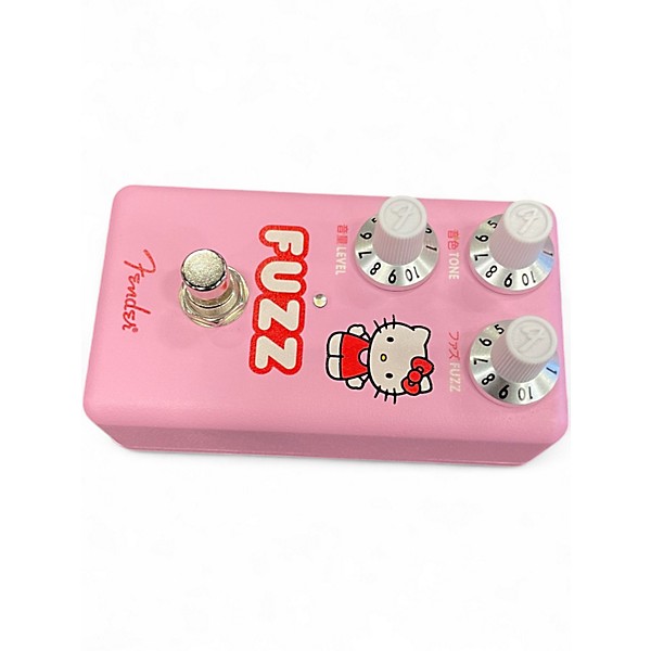 Used Fender Hello Kitty Fuzz Effect Pedal