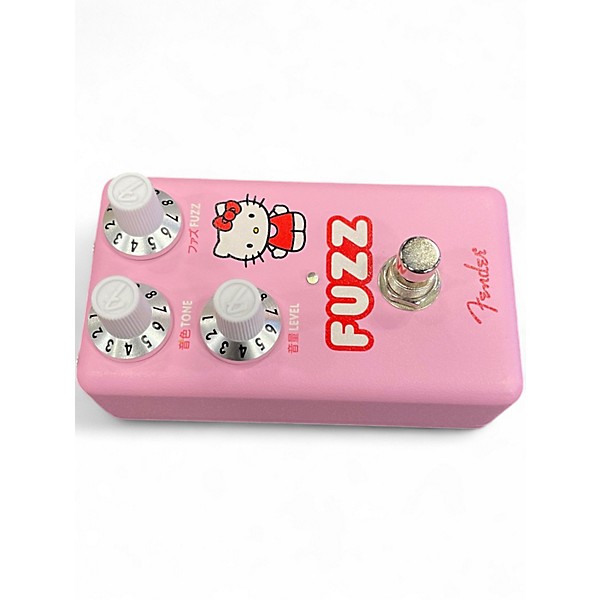 Used Fender Hello Kitty Fuzz Effect Pedal