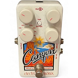 Used Electro-Harmonix Canyon Delay and Looper Effect Pedal