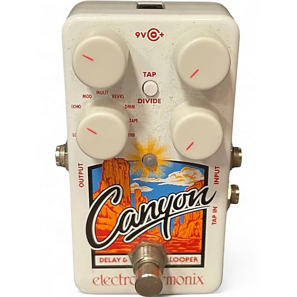 Used Electro-Harmonix Canyon Delay and Looper Effect Pedal