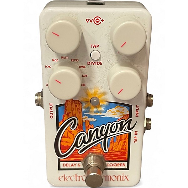 Used Electro-Harmonix Canyon Delay and Looper Effect Pedal