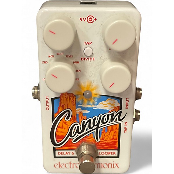 Used Electro-Harmonix Canyon Delay and Looper Effect Pedal