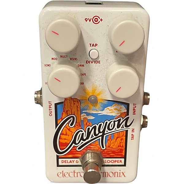 Used Electro-Harmonix Canyon Delay and Looper Effect Pedal