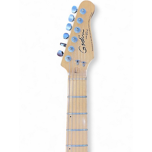 Used Godin SDXT Natural Solid Body Electric Guitar