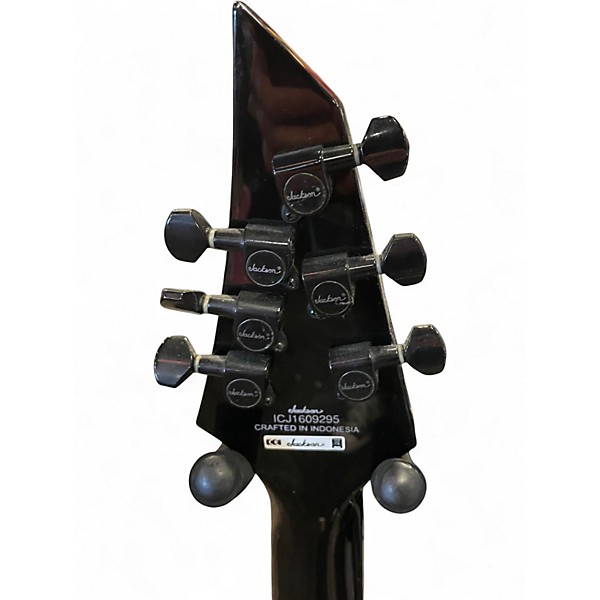 Used Jackson SLATHXMG3-6 Black Solid Body Electric Guitar