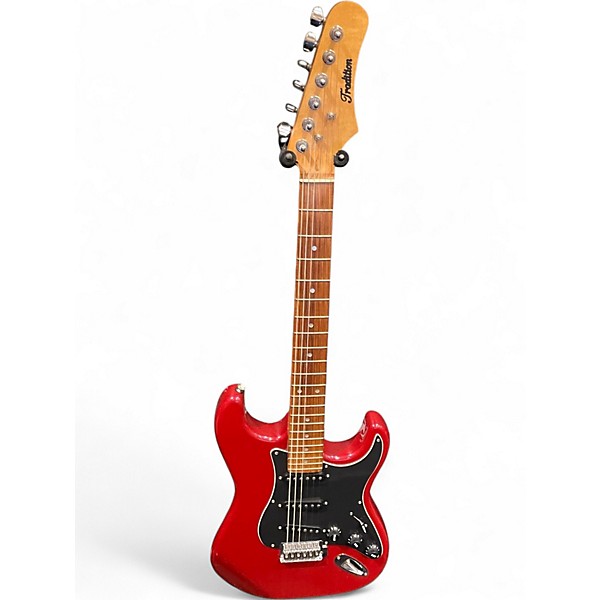 Used Tradition S STYLE RED Solid Body Electric Guitar