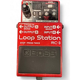 Used BOSS RC3 Loop Station Pedal
