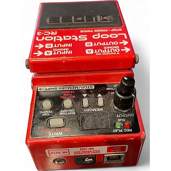 Used BOSS RC3 Loop Station Pedal