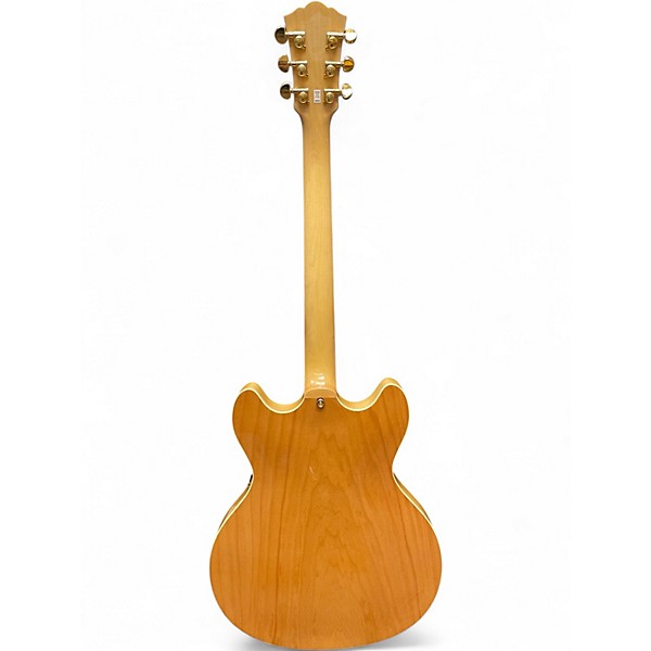 Used Washburn HB35 Natural Hollow Body Electric Guitar