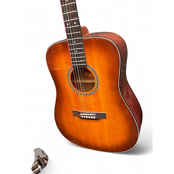 Used Crafter Guitars Hilite Tobacco Sunburst Acoustic Guitar