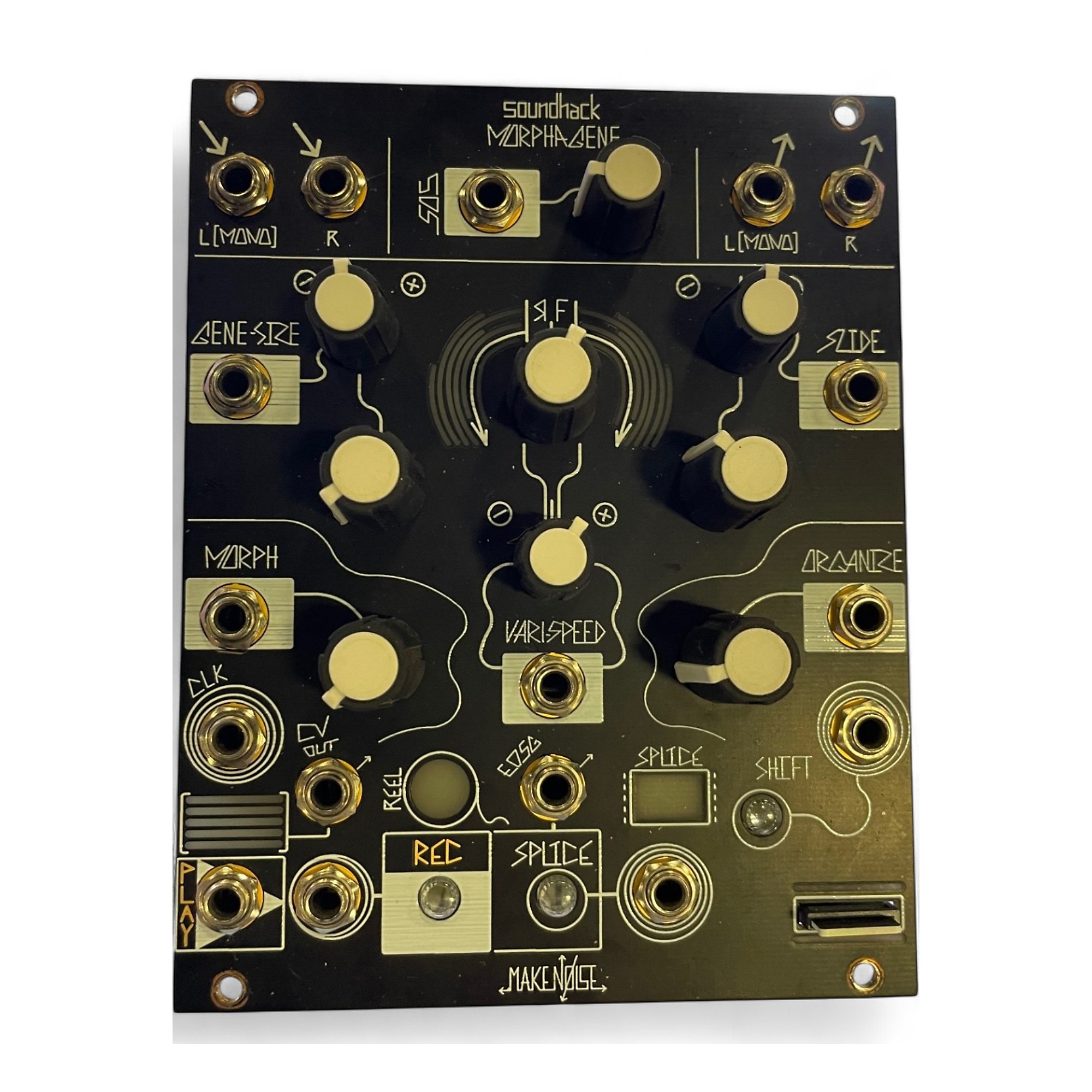 Make Noise Morphagene モジュラーシンセ　modular Morphagene – Make Noise Music