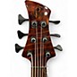 Used Prat 6 String Fretless Natural Electric Bass Guitar