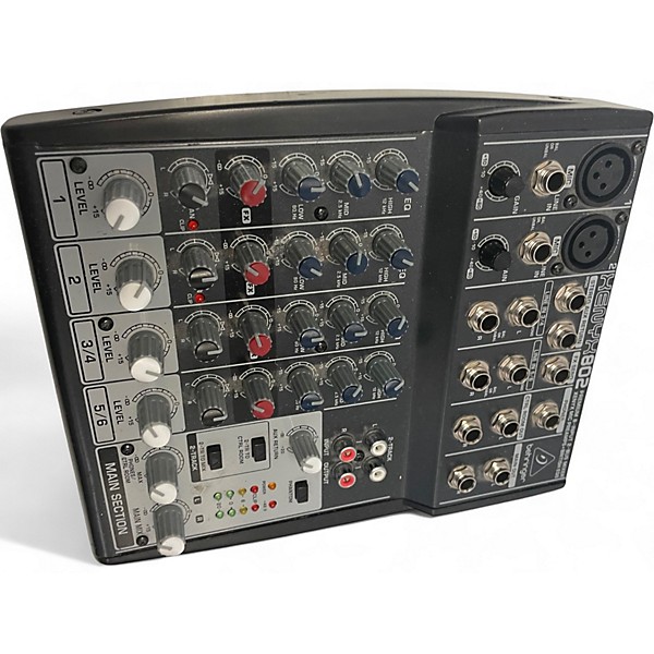 BEHRINGER XENYX802 アダプター付き behringer XENYX 802 アナログミキサー【アダプター付き】 配信