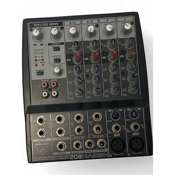 Used Behringer XENYX802 Powered Mixer | Guitar Center