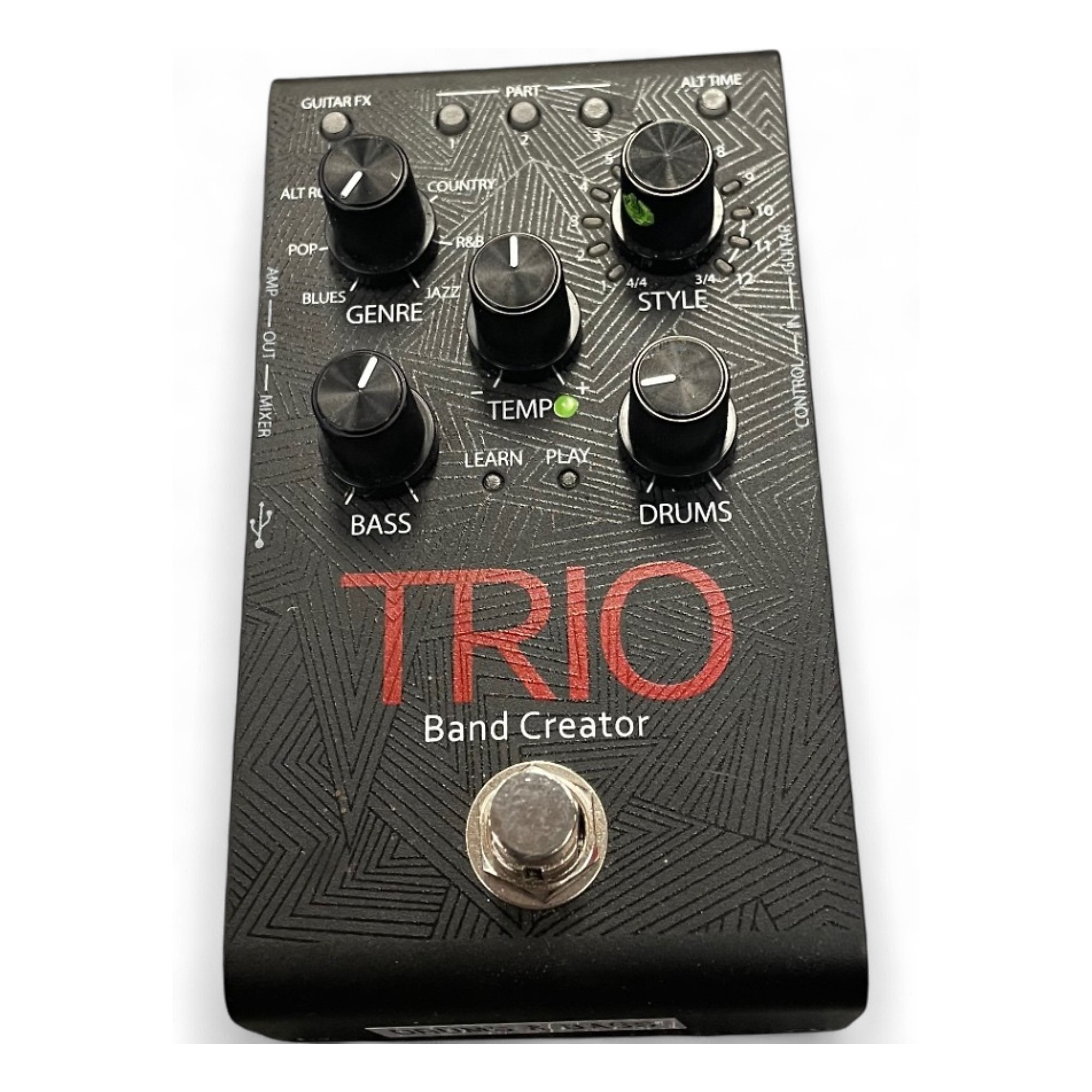 TRIO Band Creator ギターエフェクター 新品未使用 Used DigiTech Trio Band Creator Pedal | Guitar Center
