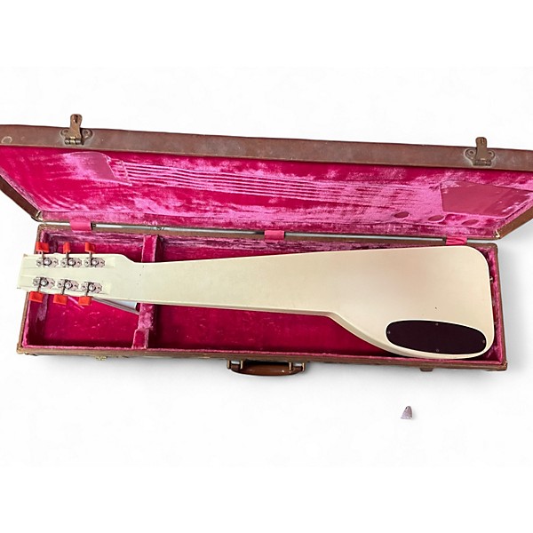 Vintage 1940s Gibson BR-1 ULTRATONE LAP STEEL OHSC WHITE Lap Steel