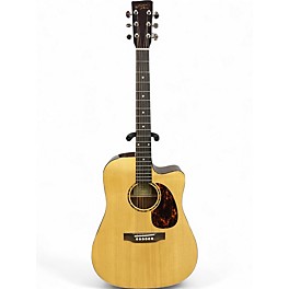 Used Recording King RD-G6-CFE5 Natural Acoustic Electric Guitar