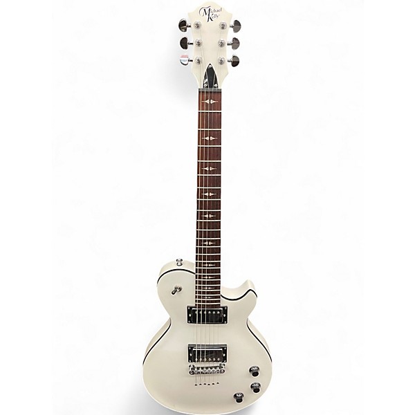 Used Michael Kelly PATRIOT DECREE Vintage White Solid Body Electric Guitar