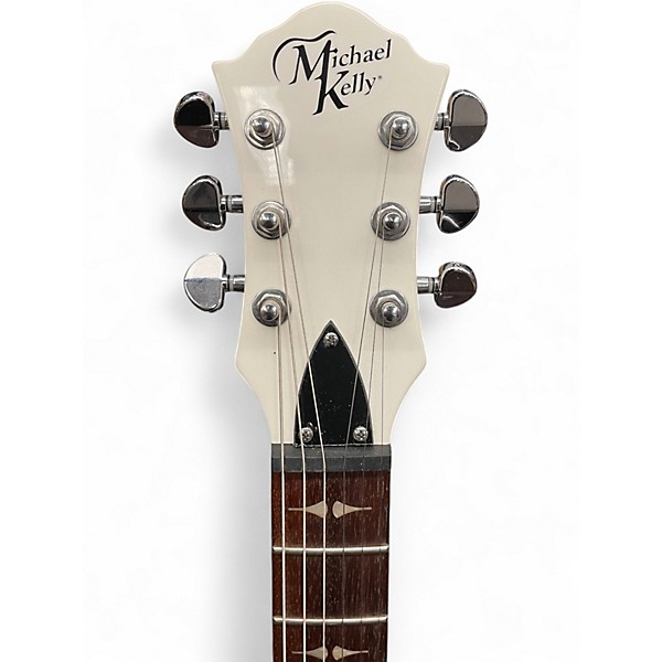 Used Michael Kelly PATRIOT DECREE Vintage White Solid Body Electric Guitar
