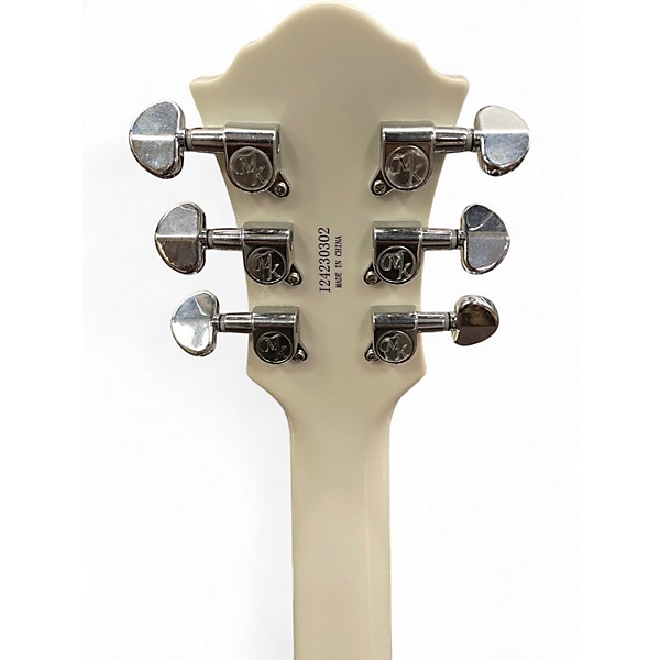 Used Michael Kelly PATRIOT DECREE Vintage White Solid Body Electric Guitar