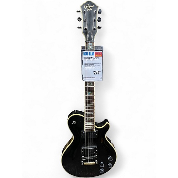 Used Michael Kelly PATRIOT STANDARD BLACK FADE Solid Body Electric Guitar
