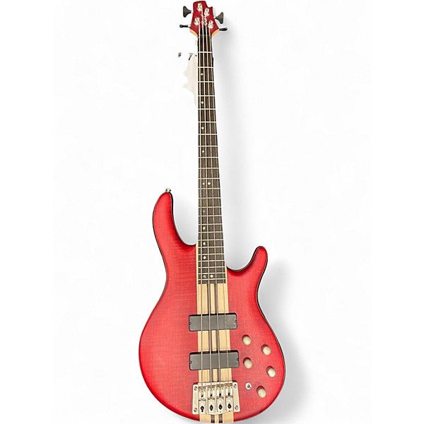 Used Cort A4 PLUS RED Electric Bass Guitar