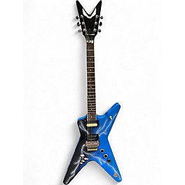 Used Dean Dimebag Dean From Hell CFH Blue Solid Body Electric Guitar