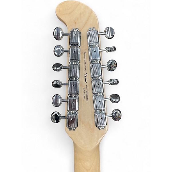 Used Squier Paranormal Jazzmaster XII Olympic White Solid Body Electric Guitar