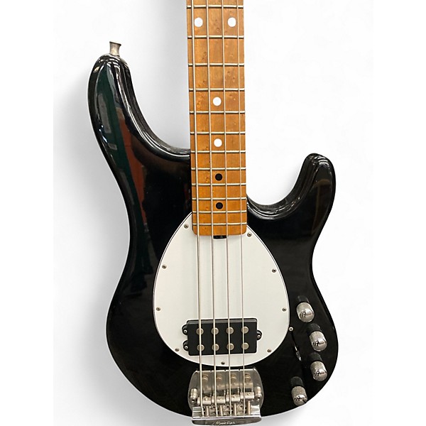 Used Ernie Ball Music Man Sterling 4 String Black Electric Bass Guitar