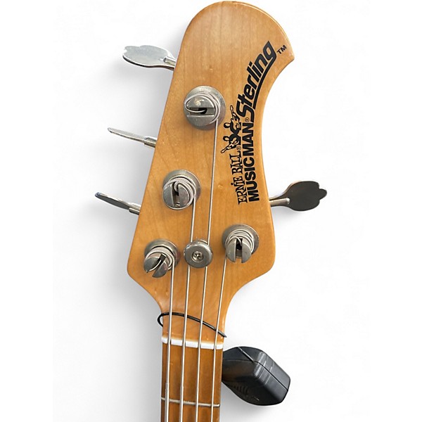 Used Ernie Ball Music Man Sterling 4 String Black Electric Bass Guitar
