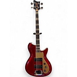 Used Rivolta Cominata Bass Red Electric Bass Guitar