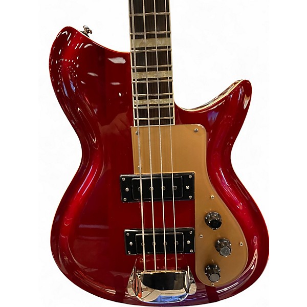 Used Rivolta Cominata Bass Red Electric Bass Guitar